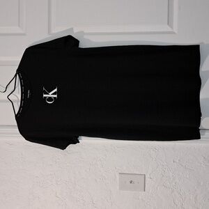 NWOT Calvin Klein Logo Tshirt Dress Size L